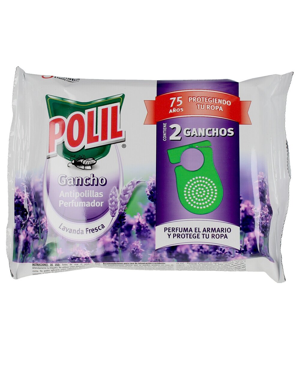 Polil polil perfumador antipolillas duplo #lavanda 2 u