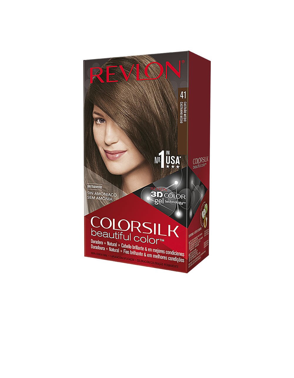 Revlon Mass Market colorsilk tinte #41-Castano medio