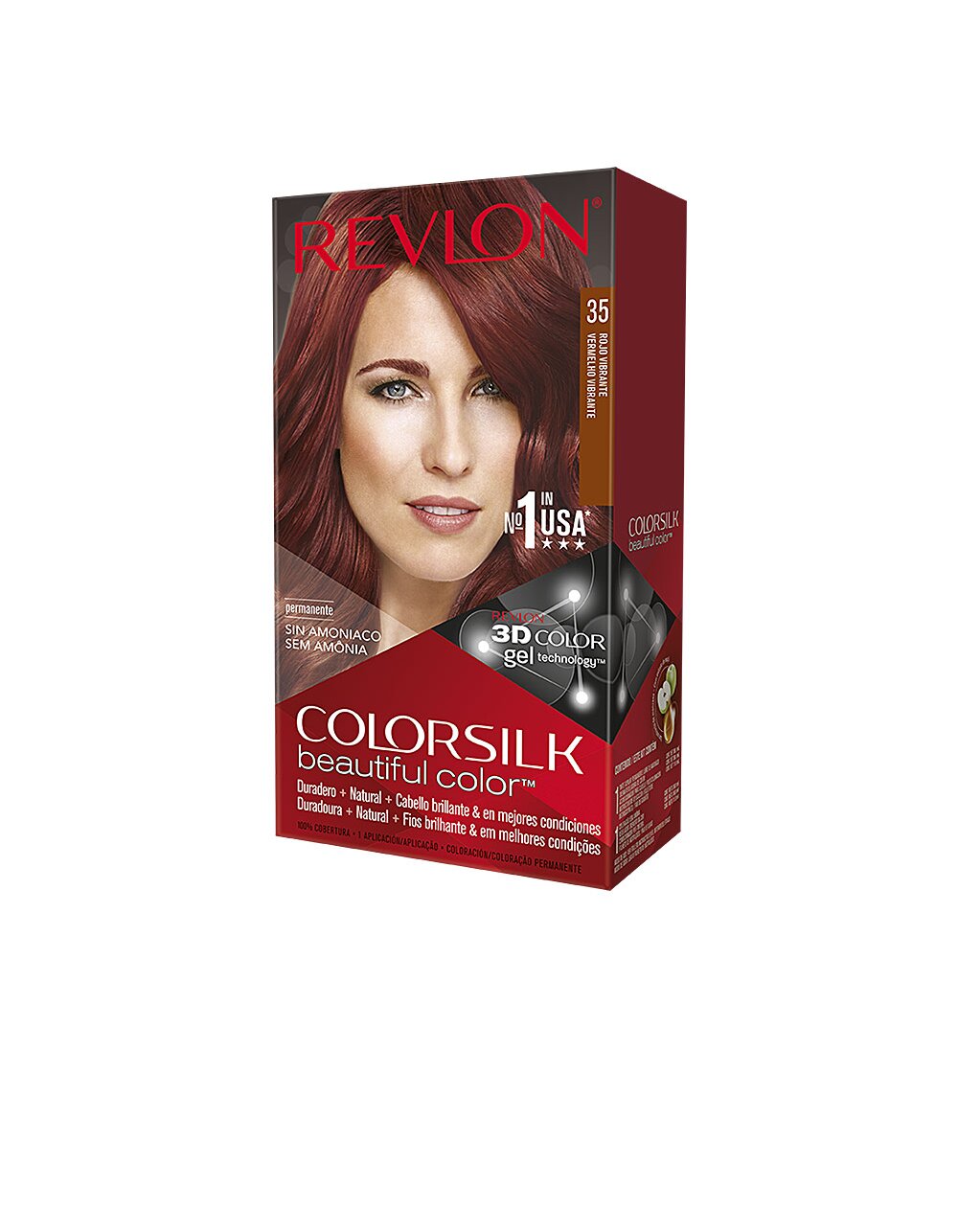 Revlon Mass Market colorsilk tinte #35-Rojo vibrante