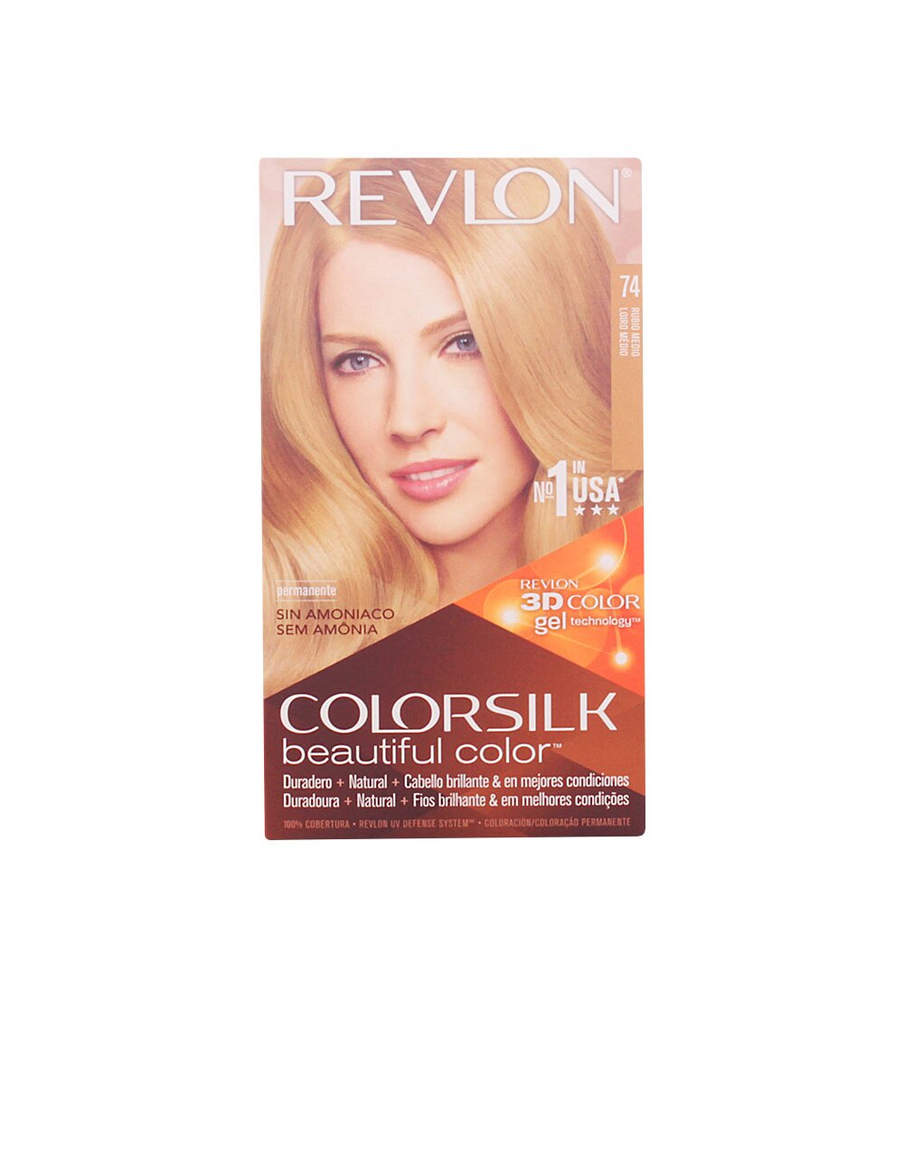 Revlon Mass Market colorsilk tinte #74-Rubio medio