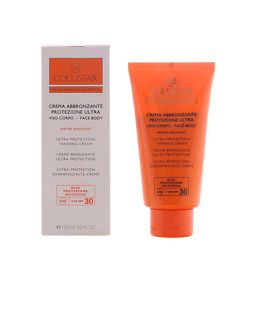 Collistar crema bronceadora proteccion ultra SPF 30