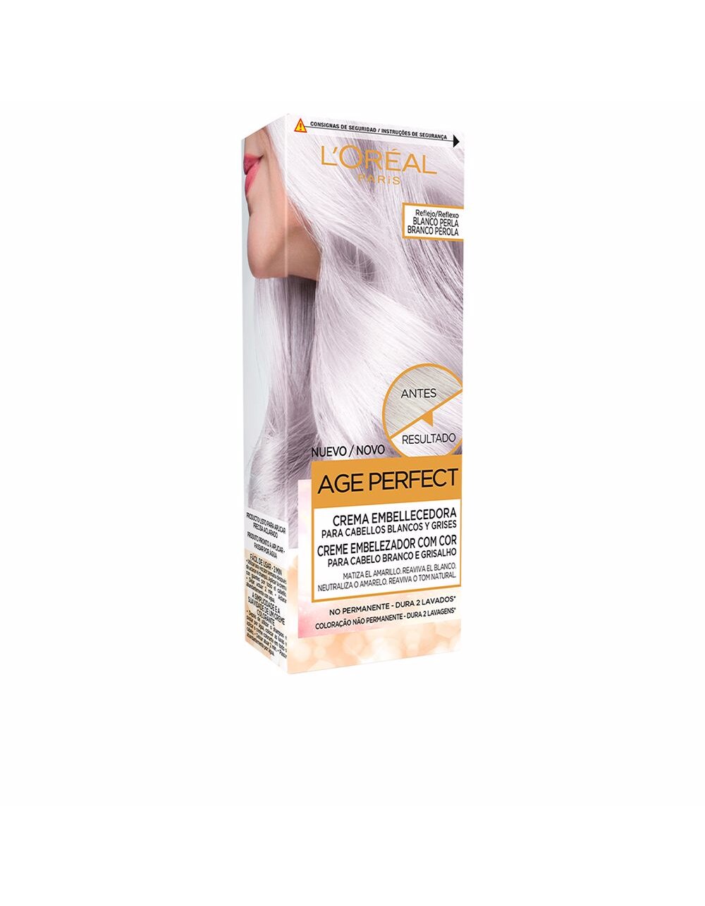 L'oreal Paris age perfect crema embellecedora con color #01-Blanco perla