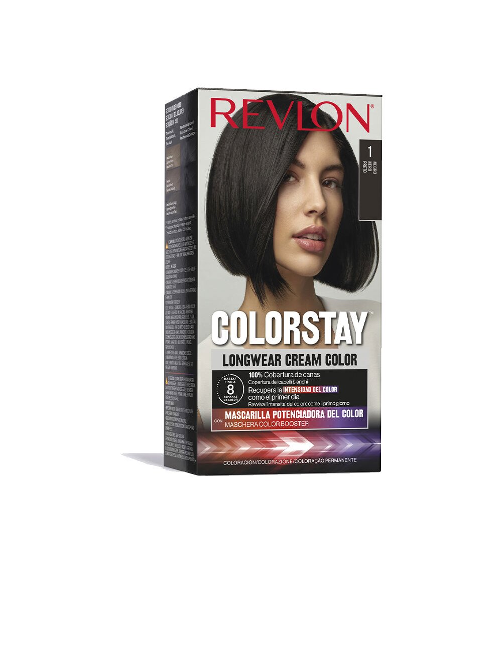Revlon Mass Market colorstay longwear cream color #1-negro 4 u