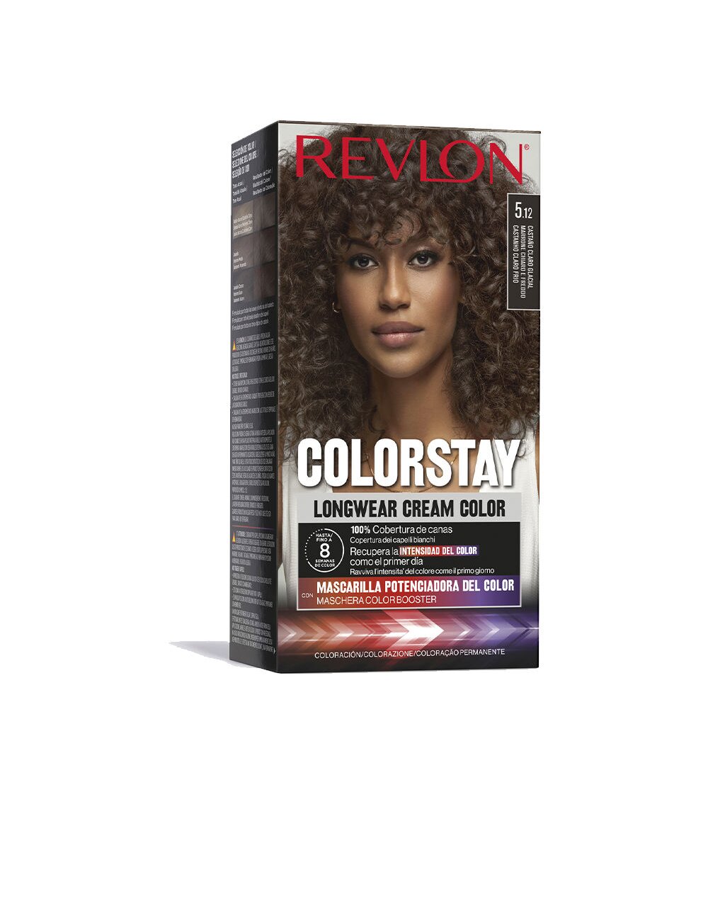Revlon Mass Market colorstay longwear cream color #5,12-castaño glacial 4 u
