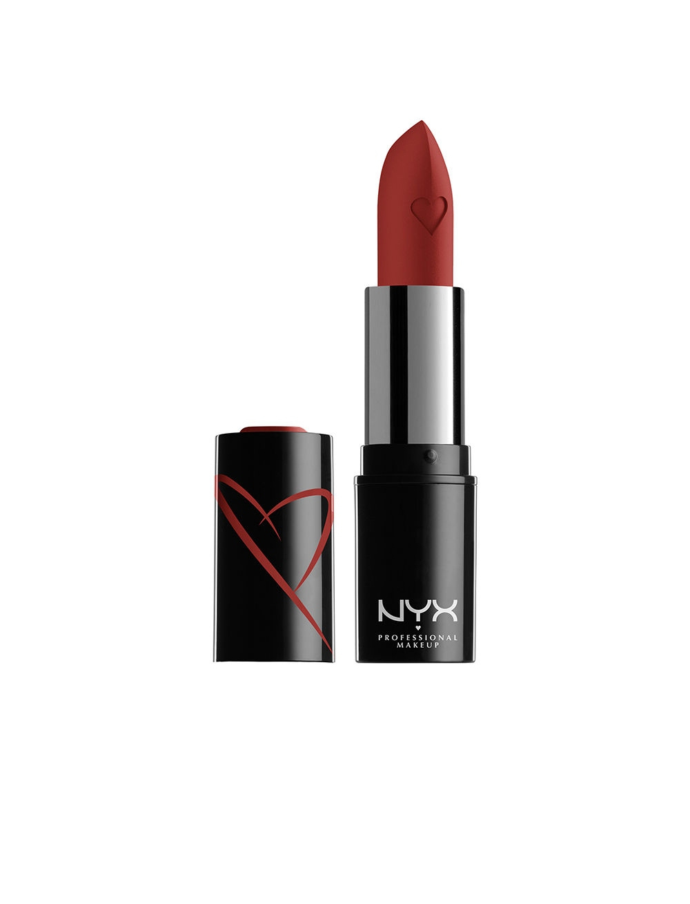 NYX professional make-up shout loud satin lipstick #red haute 3,5 gr