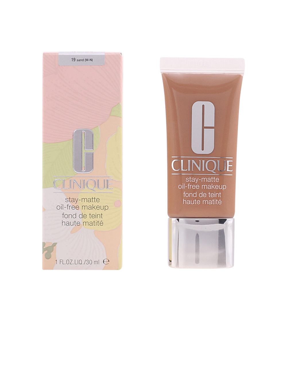 Clinique stay-matte oil-free makeup #19-sand