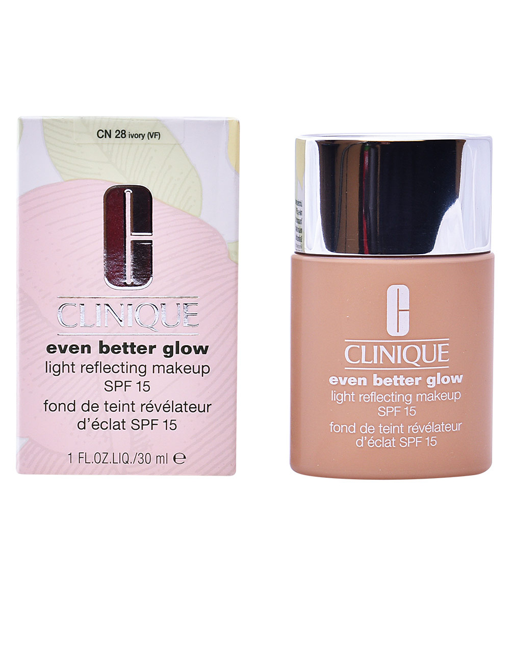Clinique even better glow light reflecting makeup SPF 15 #ivory