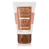Sisley super soin solaire teinte crema de fata cu efect de protectie SPF 30 #deep amber 40 ml