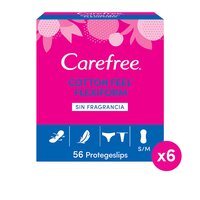 Carefree Carefree flexiform protector cotton sin fragancia