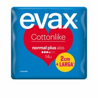 Evax cottonlike compresas normal plus alas