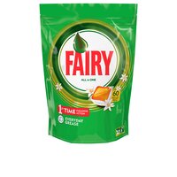 Fairy fairy todo en 1 naranja lavavajillas 60 capsulas