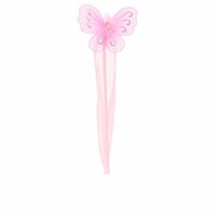 Inca varita mariposa cintas en rosa