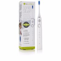Beconfident sonic silver electric whitening toothbrush #white/silver