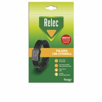 Relec relec pulsera antimosquitos con cintronela adulto negra