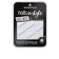 Essence nails in style unas artificiales #11-Sheer whites