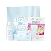 Picu Baby infantil caja rayas azul new set