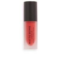 Revolution Make Up matte bomb liquid lip #lure red