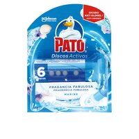 Pato pato wc discos activos aparato + 6 recambio #frescor marino 7 u