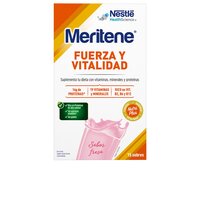Meritene strawberry flavor shake 15 envelopes