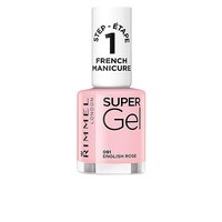 Lac de unghii cu efect de gel rimmel london french manicure #091-English rose