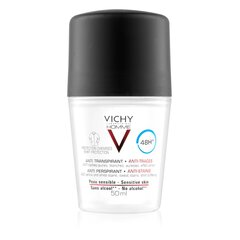 Vichy homme deodorant antiperspirant mpotriva petelor albe si galbene 48 de ore