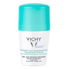 Vichy deodorant 48H antiperspirant roll-on impotriva transpiratiei excesive