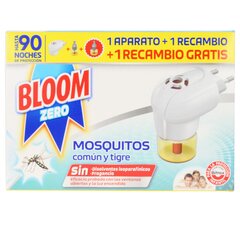 Bloom bloom zero mosquitos aparato electrico + 2 recambios