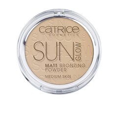 Catrice sun glow matt bronzing powder #030-medium bronze