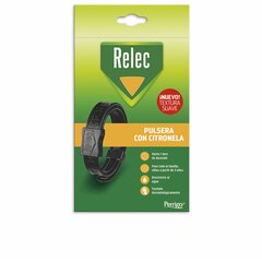 Relec relec pulsera antimosquitos con cintronela adulto negra