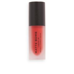 Revolution Make Up matte bomb liquid lip #lure red