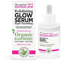 The Conscious¢ glycolic acid exfoliating glow serum organic raspberry