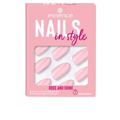 Essence nails in style artificial nails #14-rose and shine 12 u