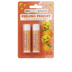 Face Facts feeling peachy lip balm 2 x 4.25 gr