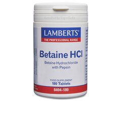 Lamberts betaine hci 324 mg and pepsin 5 mg 180 capsules