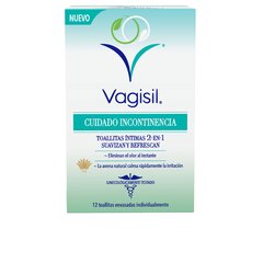 Vagisil incontinence wipes 12 u