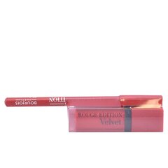 Bourjoiss rouge edition velvet lipstick 03&contour lip-liner 06