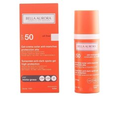 Bella Aurora solar gel protector pielea mixta/grasa SPF 50