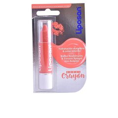 Liposan crayon hidratacion & color intenso #hot coral 3 gr