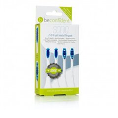Sonic toothbrush heads regular/whitening white set 4 pz