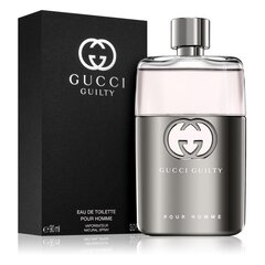 Gucci guilty pour homme edt spray 90 ml