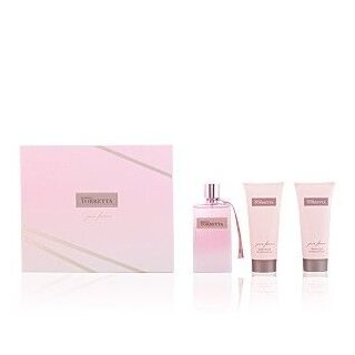 Roberto Torretta Roberto Torretta four femme eau de parfum spray 100 ml + body lotion 100 ml + shower gel 100 ml set cadou pentru femei