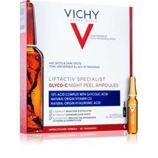 Vichy liftactiv specialist glyco-c fiole impotriva pigmentarii noapte 10 fiole