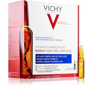 Vichy liftactiv specialist glyco-c fiole impotriva pigmentarii noapte 30 fiole