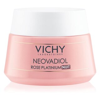 Vichy neovadiol rose platinium crema de noapte cu efect de iluminare si de regenerare pentru ten matur