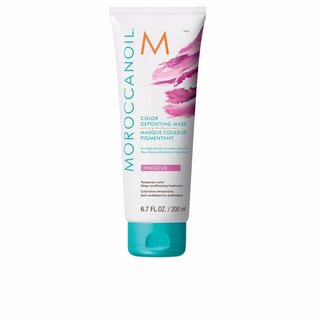 Moroccanoil color depositing mask hibiscus masca de par 200 ml