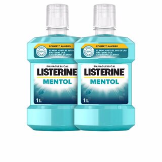 Listerine mentol enjuague bucal set
