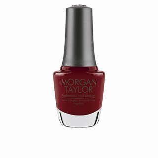 Morgan Taylor professional nail lacquer #ruby two-shoes