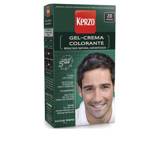 Kerzo tinte para hombre gel-crema #20 moreno 100 gr