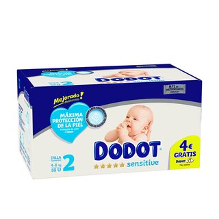 Dodot Dodot sensitive rn T2 scutece 4-8 kg 88 u
