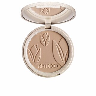 Artdeco natural finish compact foundation #warm honey